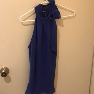 Silky sleeveless top